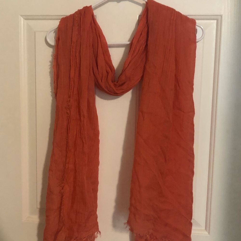 Pink scarf